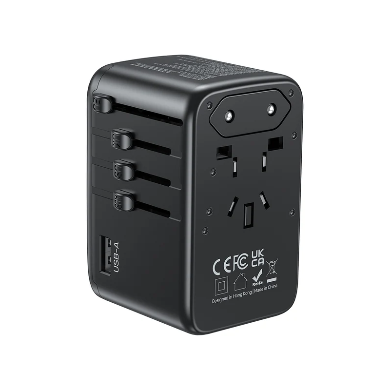 Buy Unitek World Travel Adapter & 100W Charger - P1123A - EU UK US 4x USB-C + 1x... in Cyprus, Nicosia, Limassol, Larnaka, Pafos