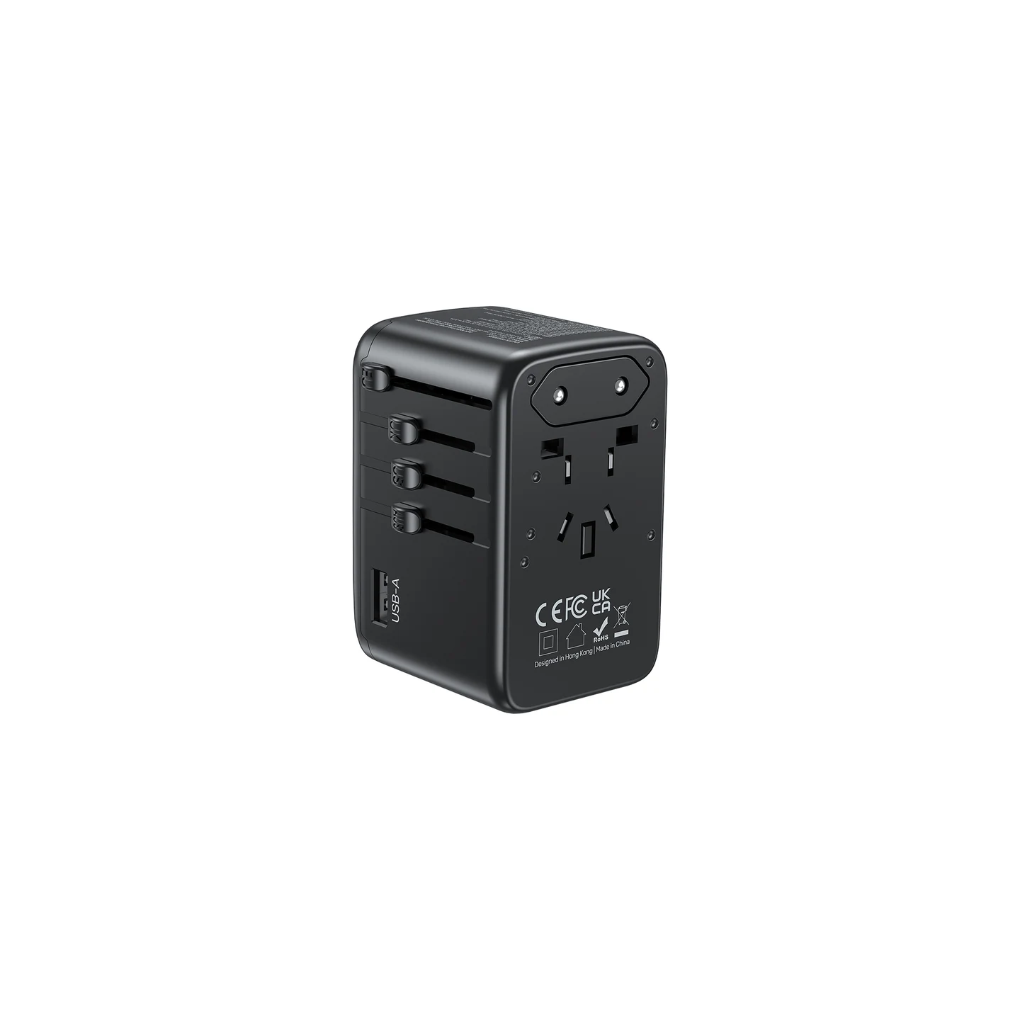 Unitek World Travel Adapter & 100W Charger - P1123A - EU UK US 4x USB-C + 1x USB-A — Buy in Cyprus with Fast Delivery