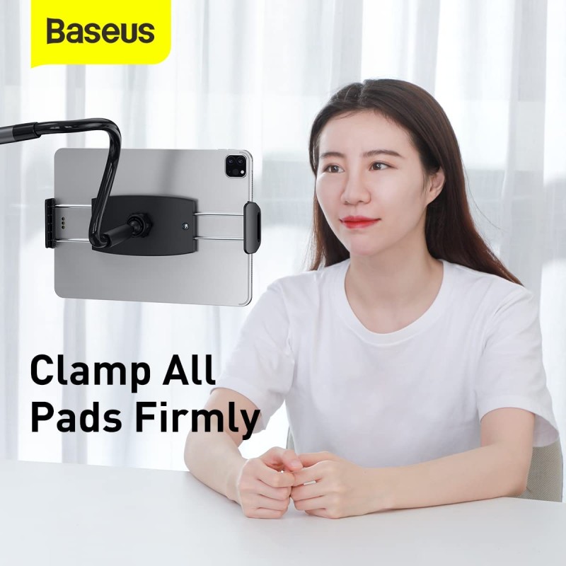 Buy Baseus Stand Tablet with Clamp Rotary Adjustment Grey - Clamp Rotary Adjustm... in Cyprus, Nicosia, Limassol, Larnaka, Pafos