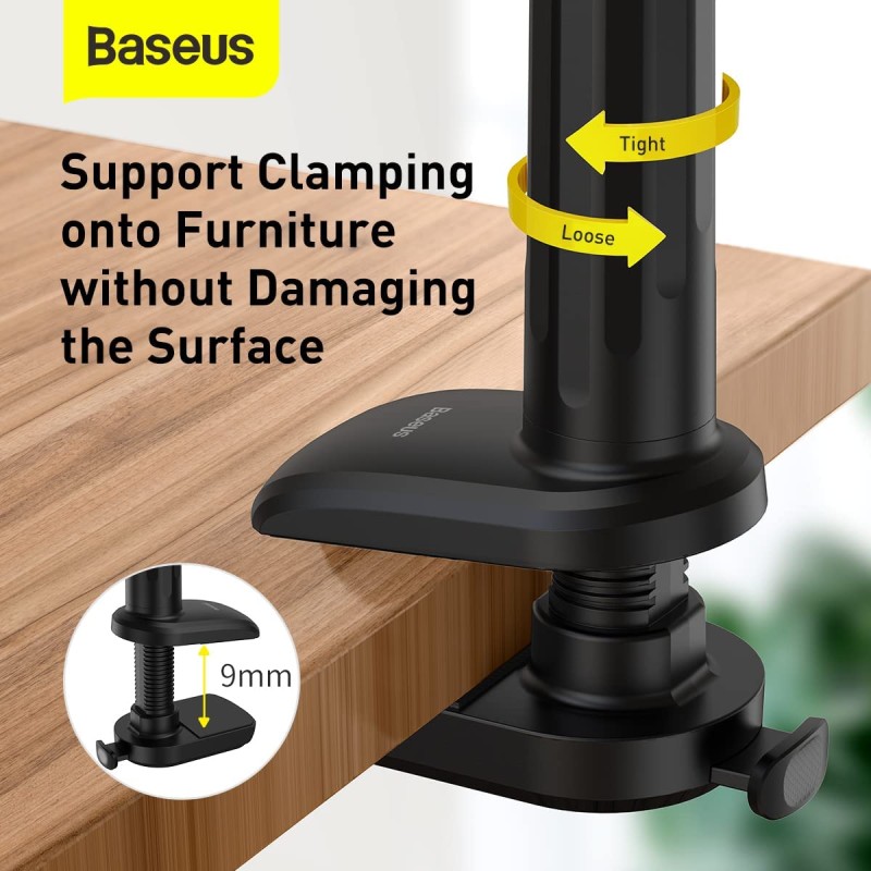 Buy Baseus Stand Tablet with Clamp Rotary Adjustment Grey - Clamp Rotary Adjustm... in Cyprus, Nicosia, Limassol, Larnaka, Pafos