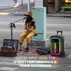 Buy SonicGear Portable Karaoke Speaker - 1300 Pro - 12'' 240W TWS BT USB 2x Mics... in Cyprus, Nicosia, Limassol, Larnaka, Pafos