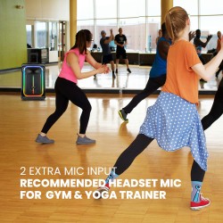 Buy SonicGear Portable Karaoke Speaker - 1300 Pro - 12'' 240W TWS BT USB 2x Mics... in Cyprus, Nicosia, Limassol, Larnaka, Pafos