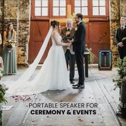 Buy SonicGear Portable Karaoke Speaker - 1300 Pro - 12'' 240W TWS BT USB 2x Mics... in Cyprus, Nicosia, Limassol, Larnaka, Pafos