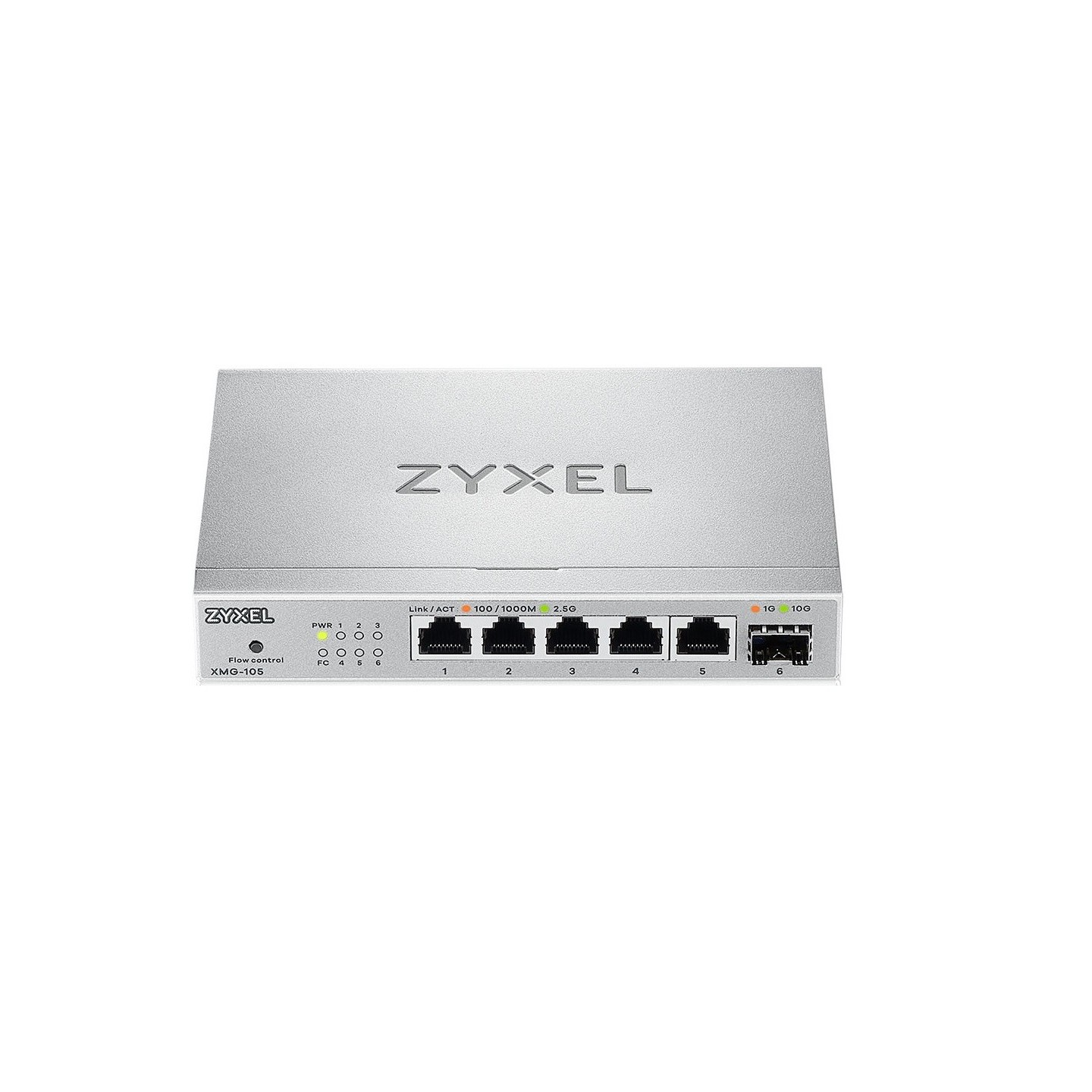 Zyxel Switch - XMG-105 - Multi-Gig 5-Port 2.5GbE + 10G SFP+ — Buy in Cyprus with Fast Delivery
