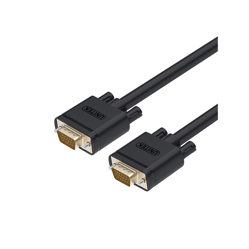 Buy Unitek VGA Cable - Y-C505G - VGA to VGA Cable 5.0m in Cyprus, Nicosia, Limassol, Larnaka, Pafos