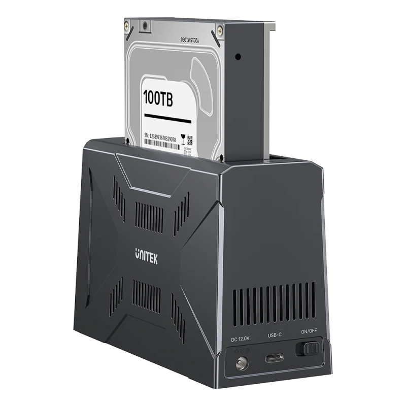 Buy Unitek USB-C NVME PCIe SATA HDD Docking Station - S1234B - USB-C NVME PCIe S... in Cyprus, Nicosia, Limassol, Larnaka, Pafos