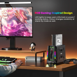 Buy Unitek USB-C NVME PCIe SATA HDD Docking Station - S1234B - USB-C NVME PCIe S... in Cyprus, Nicosia, Limassol, Larnaka, Pafos