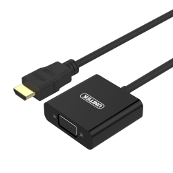 Buy Unitek HDMI to VGA+Audio Converter with Power Port - Y-6333 - HDMI to VGA+Au... in Cyprus, Nicosia, Limassol, Larnaka, Pafos
