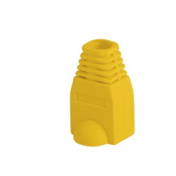 Buy Lanberg RJ45 Strain Relief Boot Cap - PLB-1000-Y - Pack of 100 Yellow in Cyprus, Nicosia, Limassol, Larnaka, Pafos