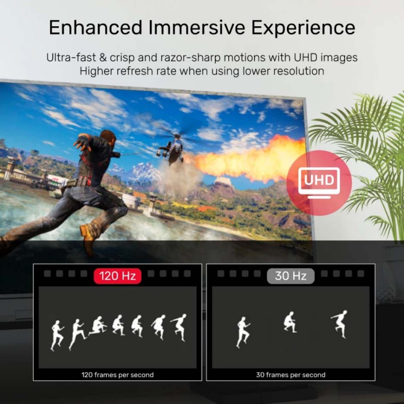 Buy Unitek UltraPro HDMI V2.1 Active Optical Cable - C11030 - 20m in Cyprus, Nicosia, Limassol, Larnaka, Pafos