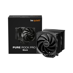 be quiet! Pure Rock Pro 3 BK042 Dual 120mm PWM Black 250W TDP CPU Cooler (Boxed) — Buy in Cyprus with Fast Delivery