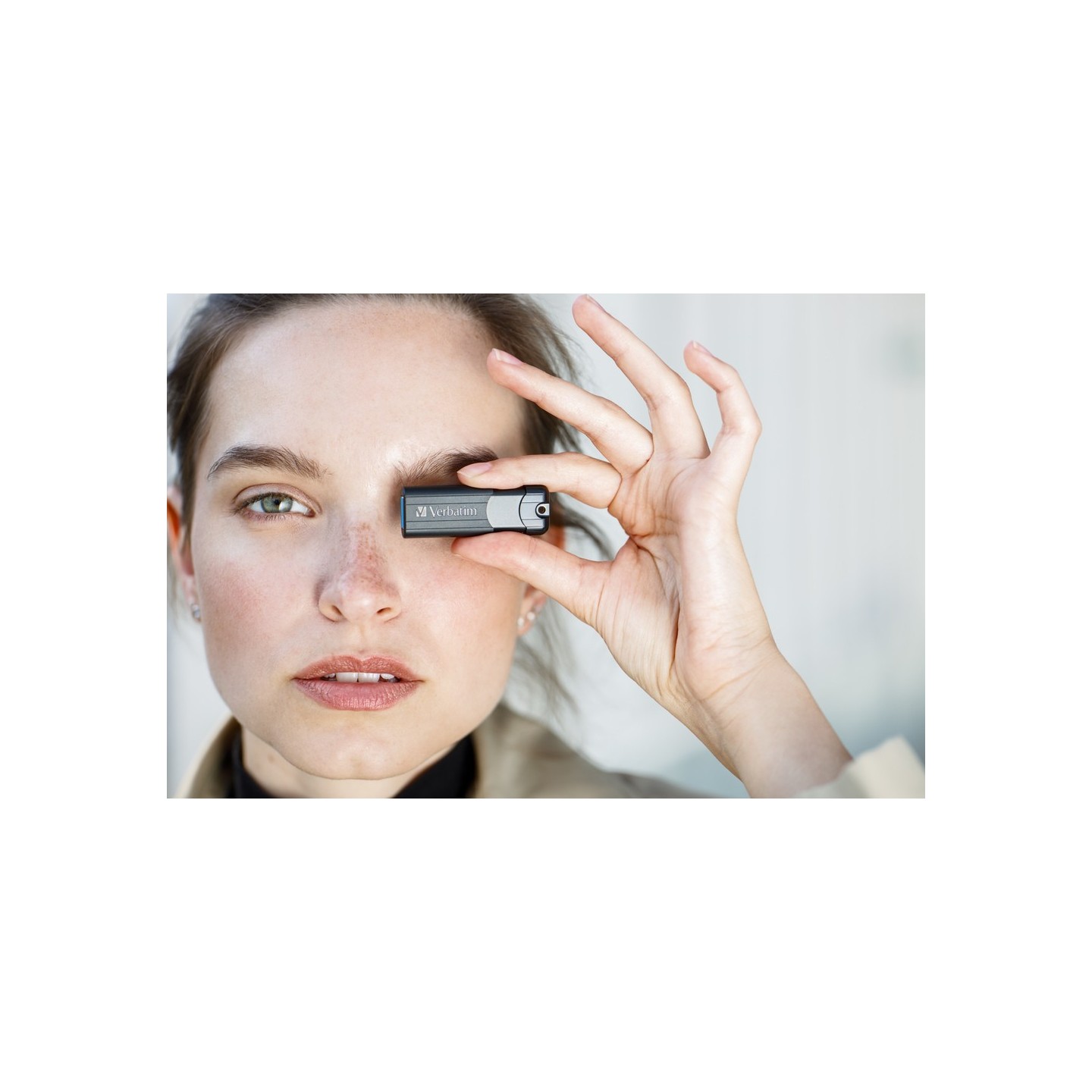 Verbatim PinStripe 64GB USB 3.2 Gen 1 Black Flash Drive - 49318 — Armenius Store Cyprus