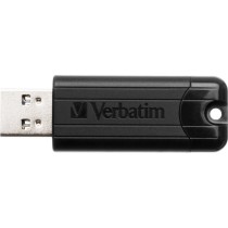 Verbatim PinStripe 49318 USB 3.2 Gen 1 Flash Drive – 64GB Black | Armenius Store