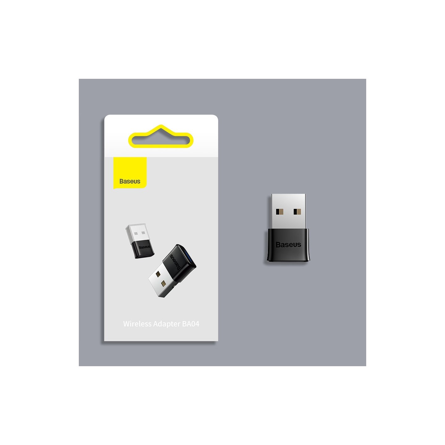 Baseus Wireless Bluetooth Adapter - BA04 - Black 5.0 — Buy in Cyprus with Fast Delivery