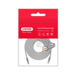 Buy Unitek CAT6 CU Patch Cable - 5.0m Grey in Cyprus, Nicosia, Limassol, Larnaka, Pafos