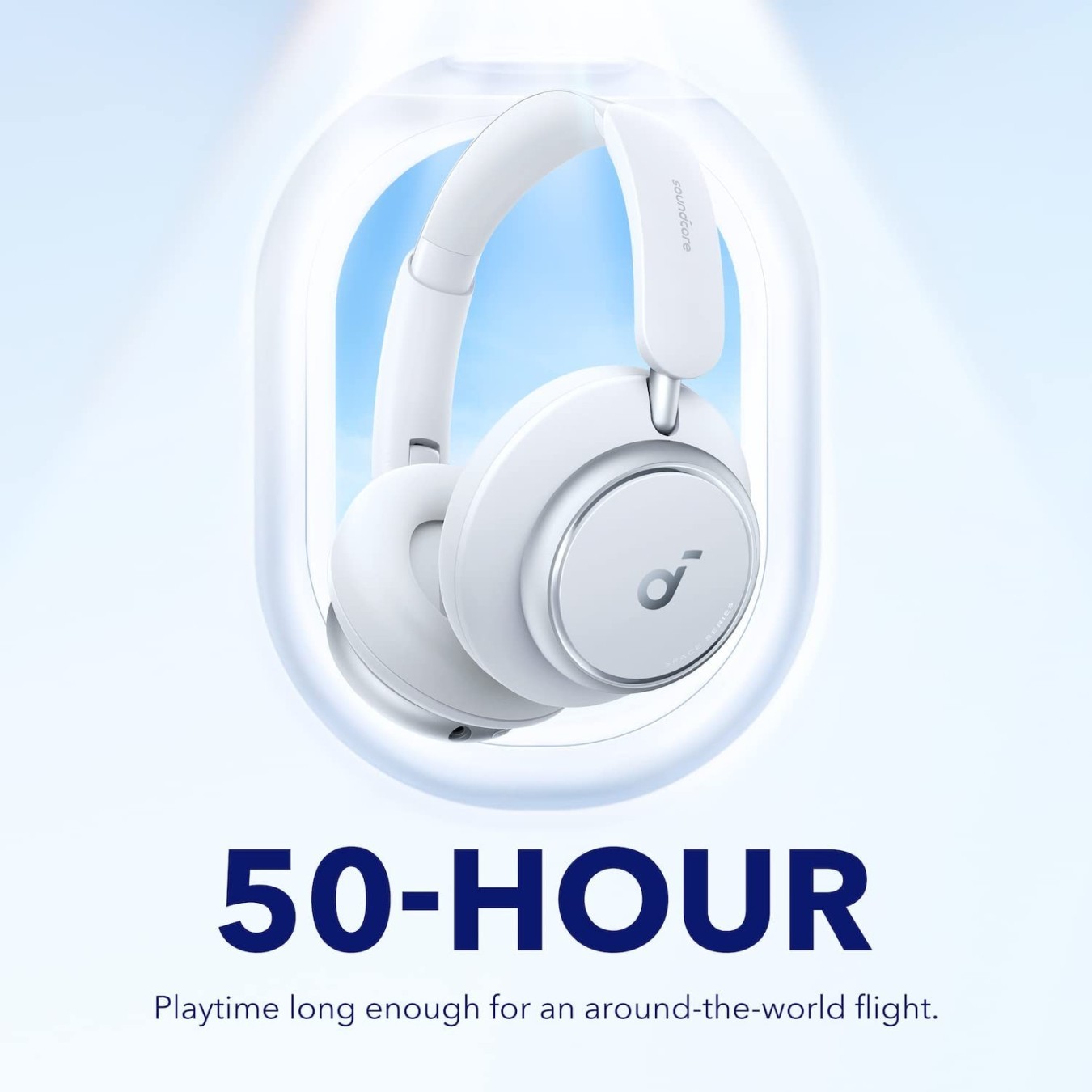 Anker Soundcore Headphones - Space Q45 - HiRes White — Buy in Cyprus with Fast Delivery