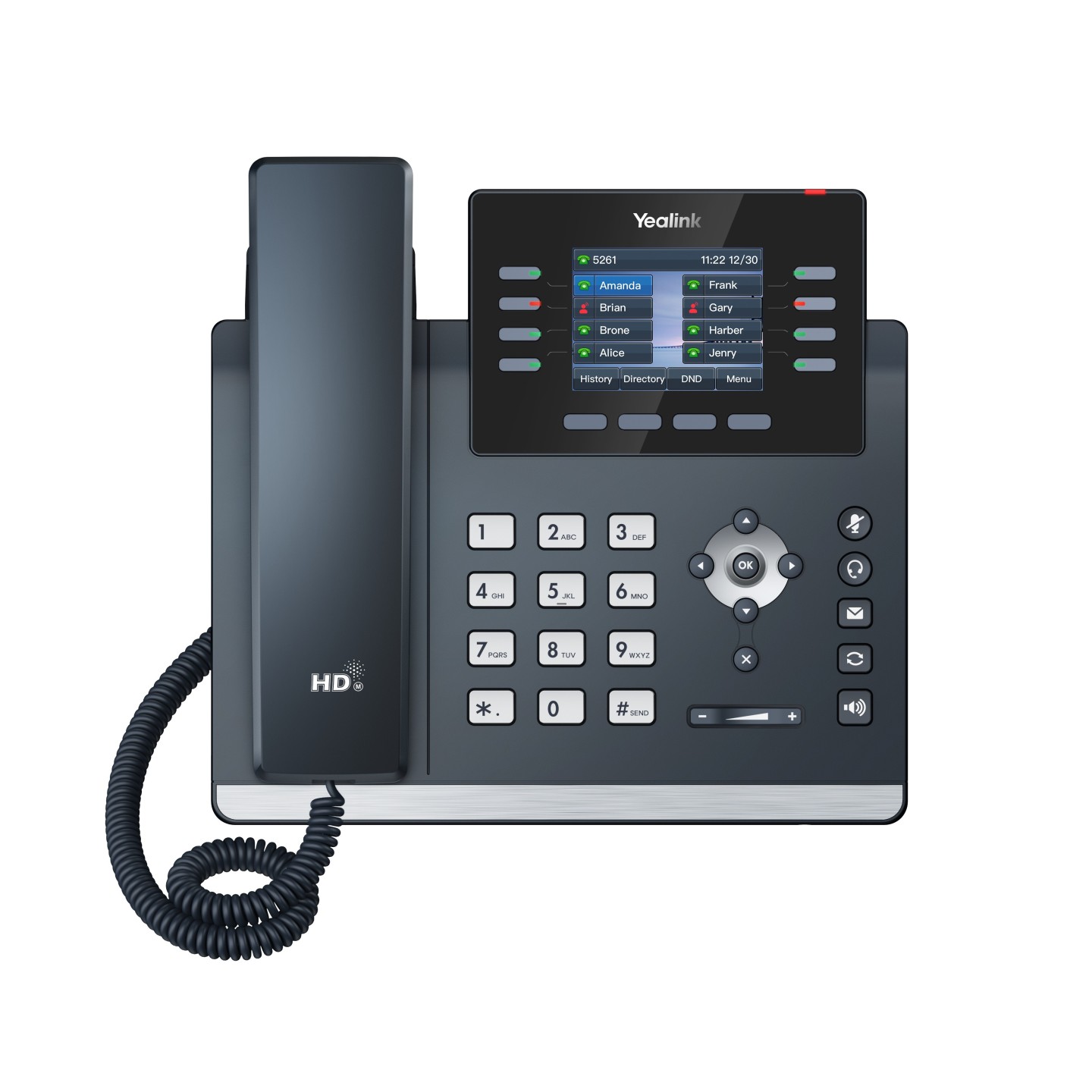Yealink IP Phone - T44W - Desktop PoE 2.8'' Gigabit, USB, Expansion, Color Screen, Bluetooth & Wi-Fi