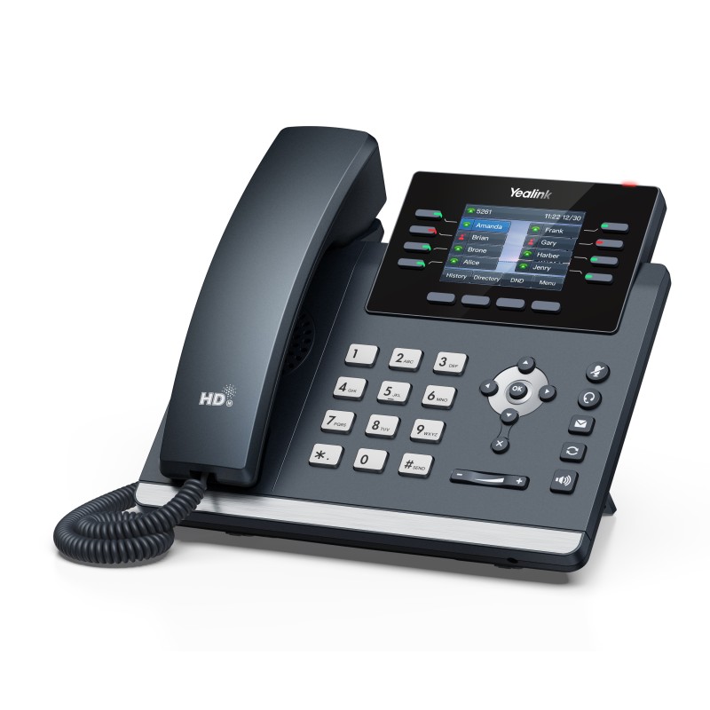 Buy Yealink IP Phone - T44W - Desktop PoE 2.8'' Gigabit, USB, Expansion, Color S... in Cyprus, Nicosia, Limassol, Larnaka, Pafos