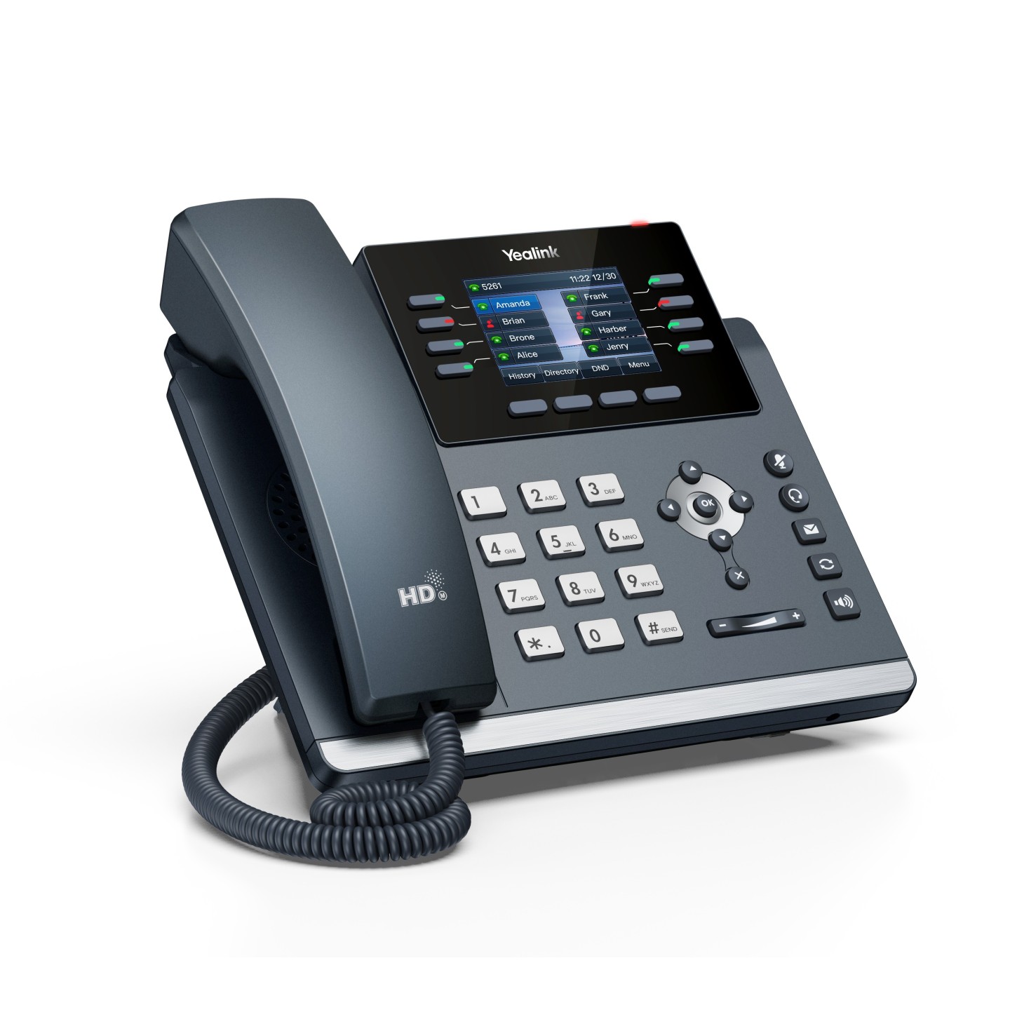 Yealink IP Phone - T44W - Desktop PoE 2.8'' Gigabit, USB, Expansion, Color Screen, Bluetooth & Wi-Fi