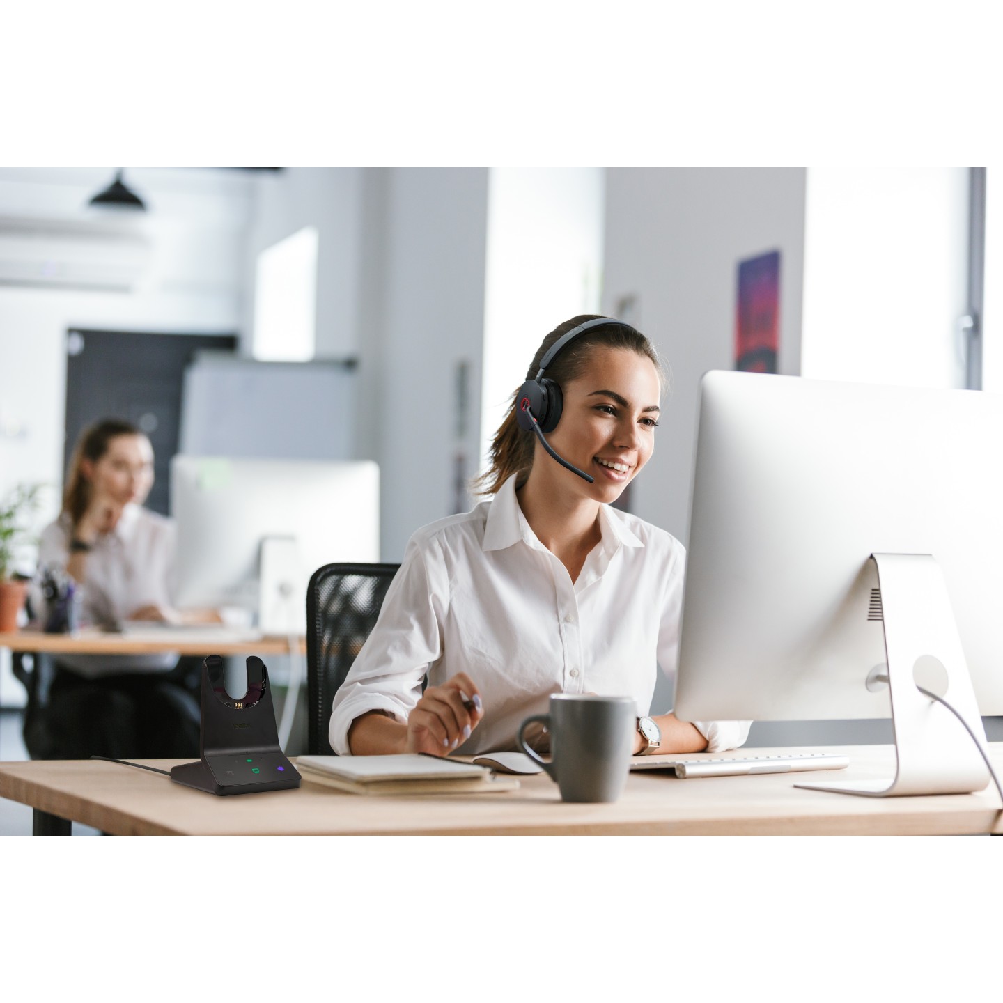 Yealink WH68 DECT Bluetooth Wireless Headset 4-Mic ANC - Teams (Boxed) — Buy in Cyprus with Fast Delivery