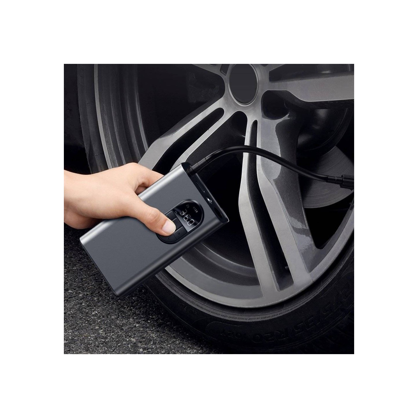 Baseus Car Inflator Pump - Wireless Energy Source — Buy in Cyprus with Fast Delivery