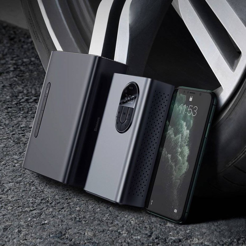 Buy Baseus Car Inflator Pump - Wireless Energy Source in Cyprus, Nicosia, Limassol, Larnaka, Pafos