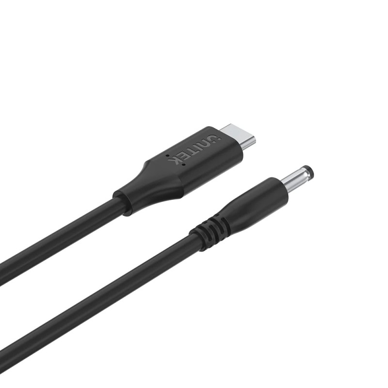 Buy Unitek UCL USB-C to DC Cable - C14118BK - 1.8m 65W for Lenovo 4.0x1.7mm in Cyprus, Nicosia, Limassol, Larnaka, Pafos