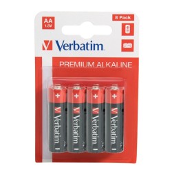 Buy Verbatim Alkaline AA Batteries - Alkaline AA 8pcs in Cyprus, Nicosia, Limassol, Larnaka, Pafos