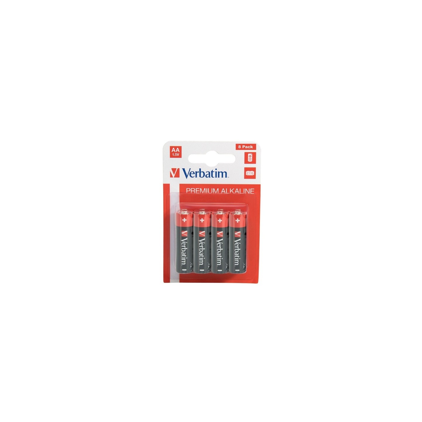 Verbatim Alkaline AA Batteries - Alkaline AA 8pcs — Buy in Cyprus with Fast Delivery
