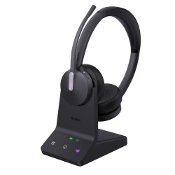 Yealink WH64 Dual DECT/Bluetooth Wireless Headset 3-Mic NC Teams (Boxed) — Buy in Cyprus with Fast Delivery