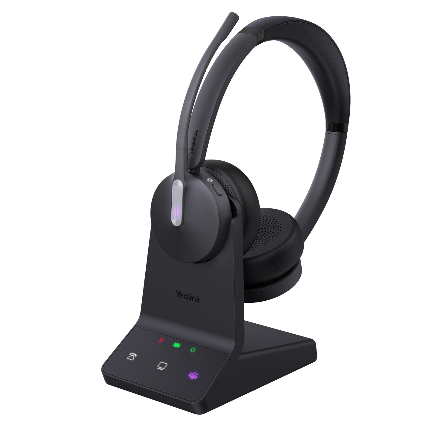 Yealink WH64 Dual DECT/Bluetooth Wireless Headset 3-Mic NC Teams (Boxed) — Buy in Cyprus with Fast Delivery