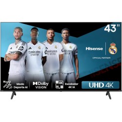 Buy Hisense TV - 43A6N - 43'' 4K Smart LED TV Dolby in Cyprus, Nicosia, Limassol, Larnaka, Pafos
