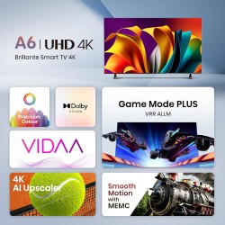 Buy Hisense TV - 43A6N - 43'' 4K Smart LED TV Dolby in Cyprus, Nicosia, Limassol, Larnaka, Pafos
