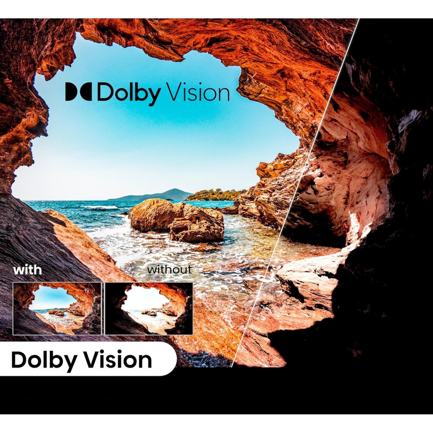 Hisense TV - 43A6N - 43'' 4K Smart LED TV Dolby — Buy in Cyprus with Fast Delivery