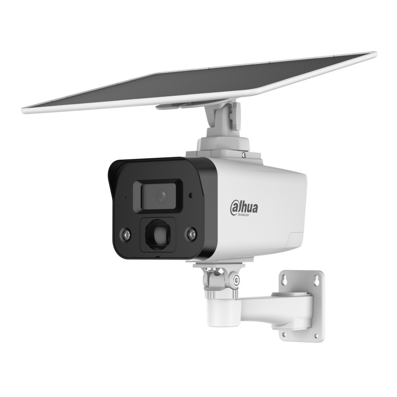 Buy Dahua IP 4.0MP 4G 3.6mm Solar Power Network PT Camera - HFW244IDG-4G-SP-B-03... in Cyprus, Nicosia, Limassol, Larnaka, Pafos