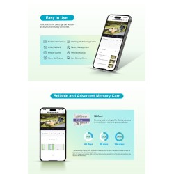 Buy Dahua IP 4.0MP 4G 3.6mm Solar Power Network PT Camera - HFW244IDG-4G-SP-B-03... in Cyprus, Nicosia, Limassol, Larnaka, Pafos