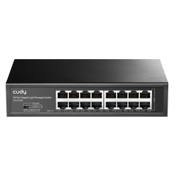 Cudy Switch - GS1016E - Gigabit Ethernet Light Managed 16-Port — Buy in Cyprus with Fast Delivery