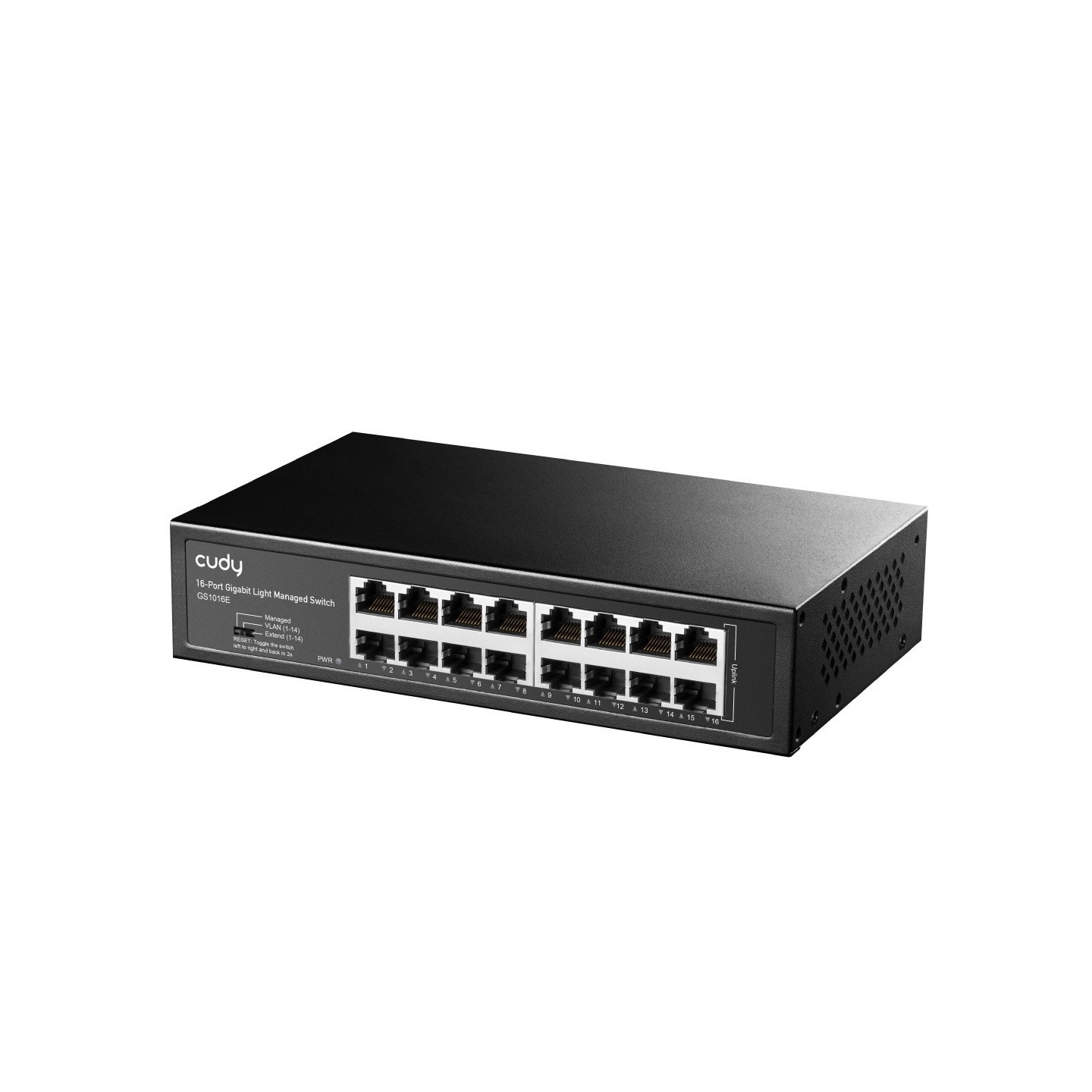 Cudy Switch - GS1016E - Gigabit Ethernet Light Managed 16-Port — Buy in Cyprus with Fast Delivery