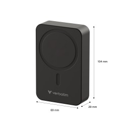 Buy Verbatim Wireless Magnetic Powerbank - Qi2 15W + 35W Wired Charging 20000mAH... in Cyprus, Nicosia, Limassol, Larnaka, Pafos