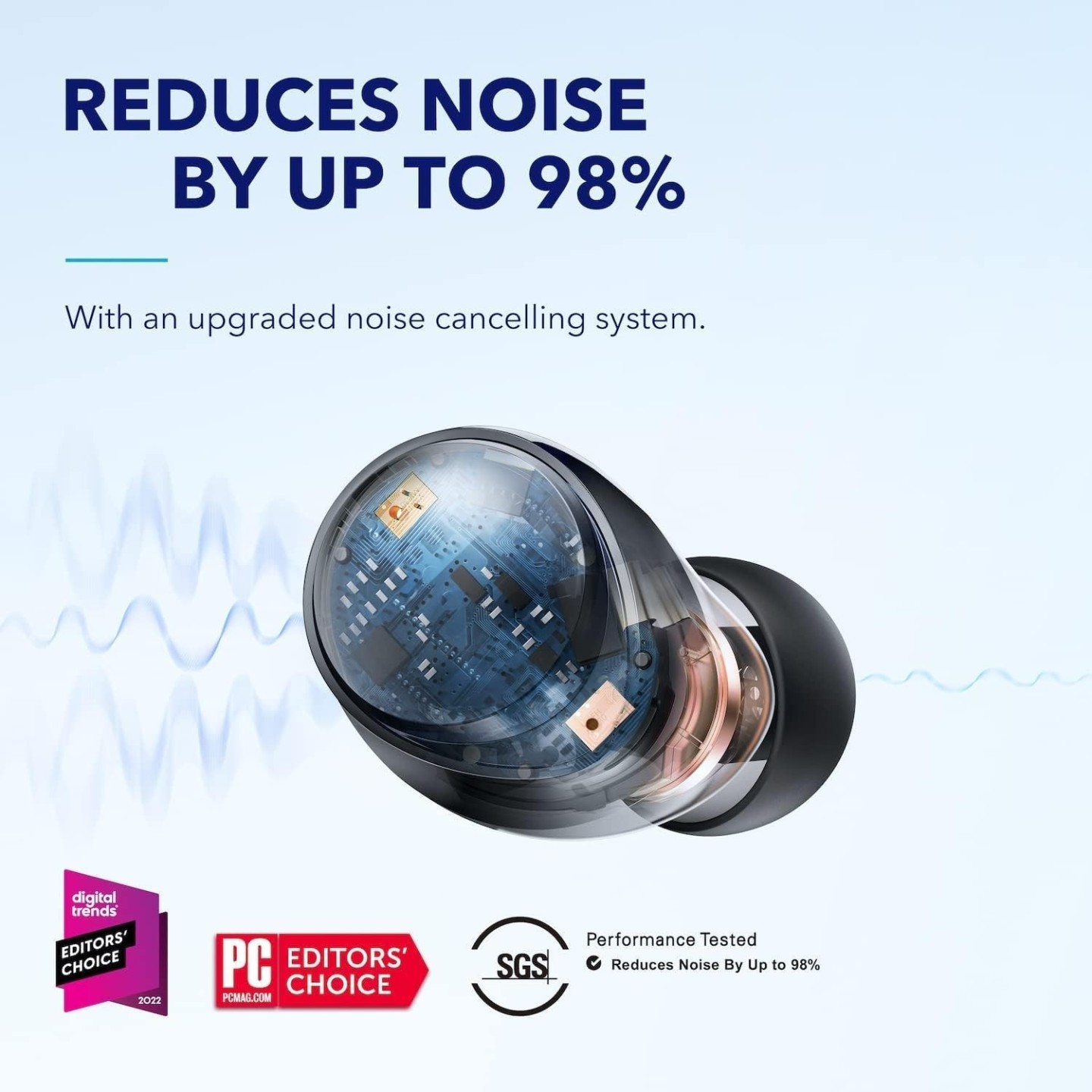 Anker Soundcore TWS Earphones - Space A40 V.2 - HiRes ANC IPX4 Black — Buy in Cyprus with Fast Delivery