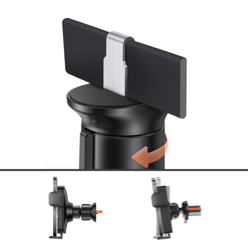 Buy Baseus Wisdom Auto Alignment Car Mount Wireless Charger Qi 15W - Auto Alignment in Cyprus, Nicosia, Limassol, Larnaka, Pafos