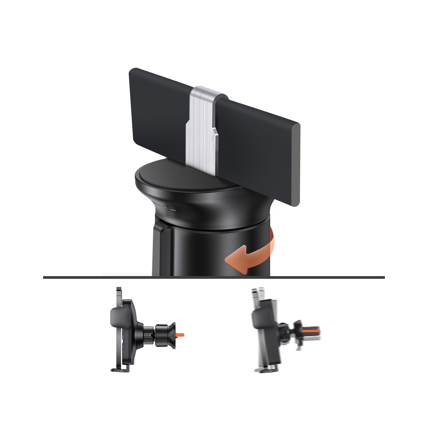 Baseus Wisdom Auto Alignment Car Mount Wireless Charger Qi 15W - Auto Alignment — Buy in Cyprus with Fast Delivery