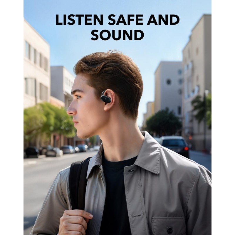 Buy Anker Soundcore TWS Earphones Open Air - V20i - Black in Cyprus, Nicosia, Limassol, Larnaka, Pafos