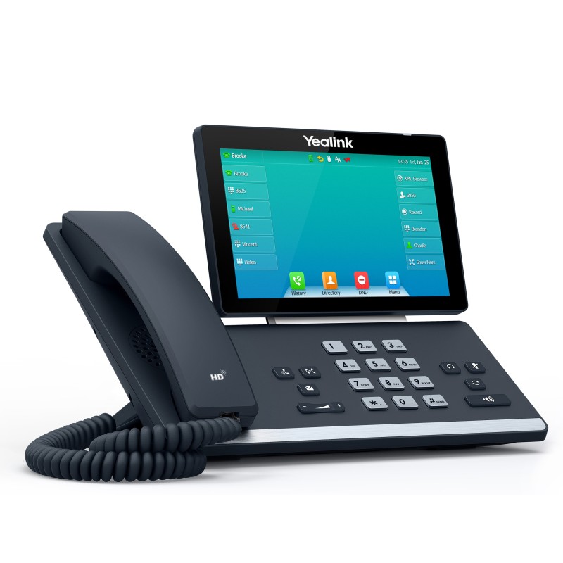 Buy Yealink IP Phone Desktop PoE 7'' Gigabit, Color Touch Screen, USB, Expansion... in Cyprus, Nicosia, Limassol, Larnaka, Pafos