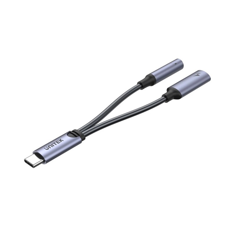 Buy Unitek MC - M205A - USB-C to 3.5mm Audio + PD60W in Cyprus, Nicosia, Limassol, Larnaka, Pafos