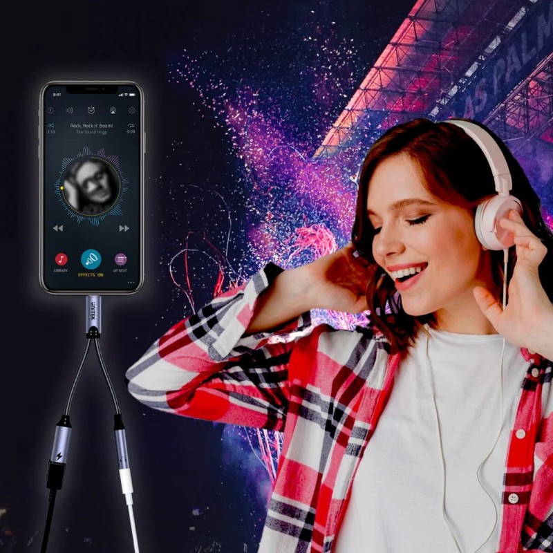 Buy Unitek MC - M205A - USB-C to 3.5mm Audio + PD60W in Cyprus, Nicosia, Limassol, Larnaka, Pafos