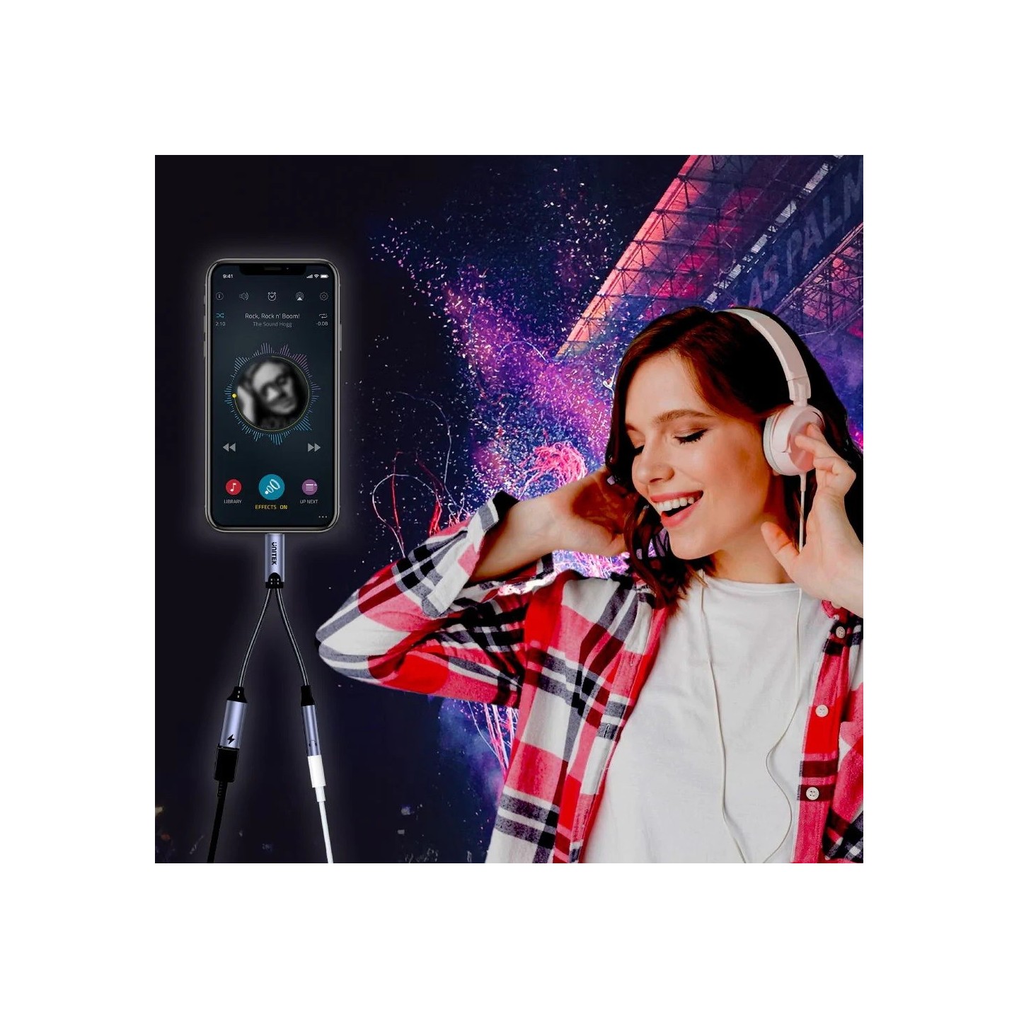 Unitek MC - M205A - USB-C to 3.5mm Audio + PD60W — Buy in Cyprus with Fast Delivery