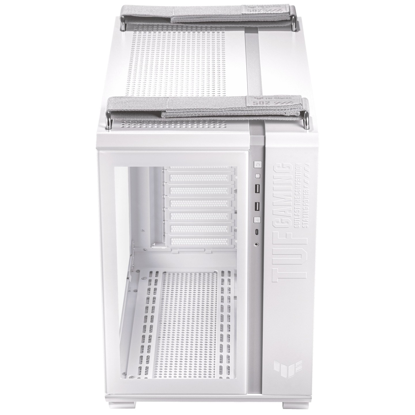 ASUS TUF Gaming GT502 PLUS Mid Tower ATX Case 4x ARGB Fans Tempered Glass White (Boxed) — Buy in Cyprus with Fast Delivery