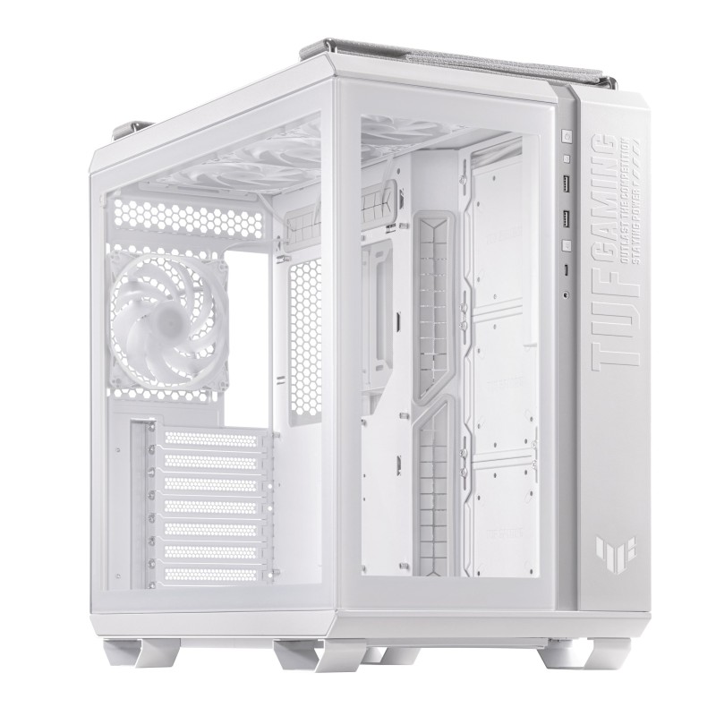 Buy ASUS Gaming Case - GT502 PLUS - Full ATX TG 4xARGB Fans White in Cyprus, Nicosia, Limassol, Larnaka, Pafos