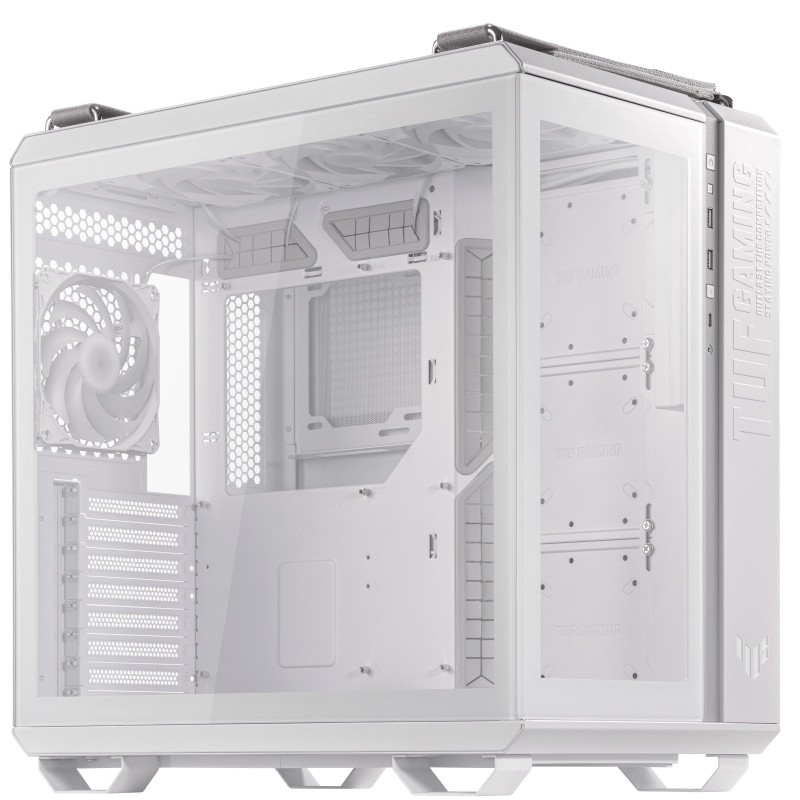 Buy ASUS Gaming Case - GT502 PLUS - Full ATX TG 4xARGB Fans White in Cyprus, Nicosia, Limassol, Larnaka, Pafos